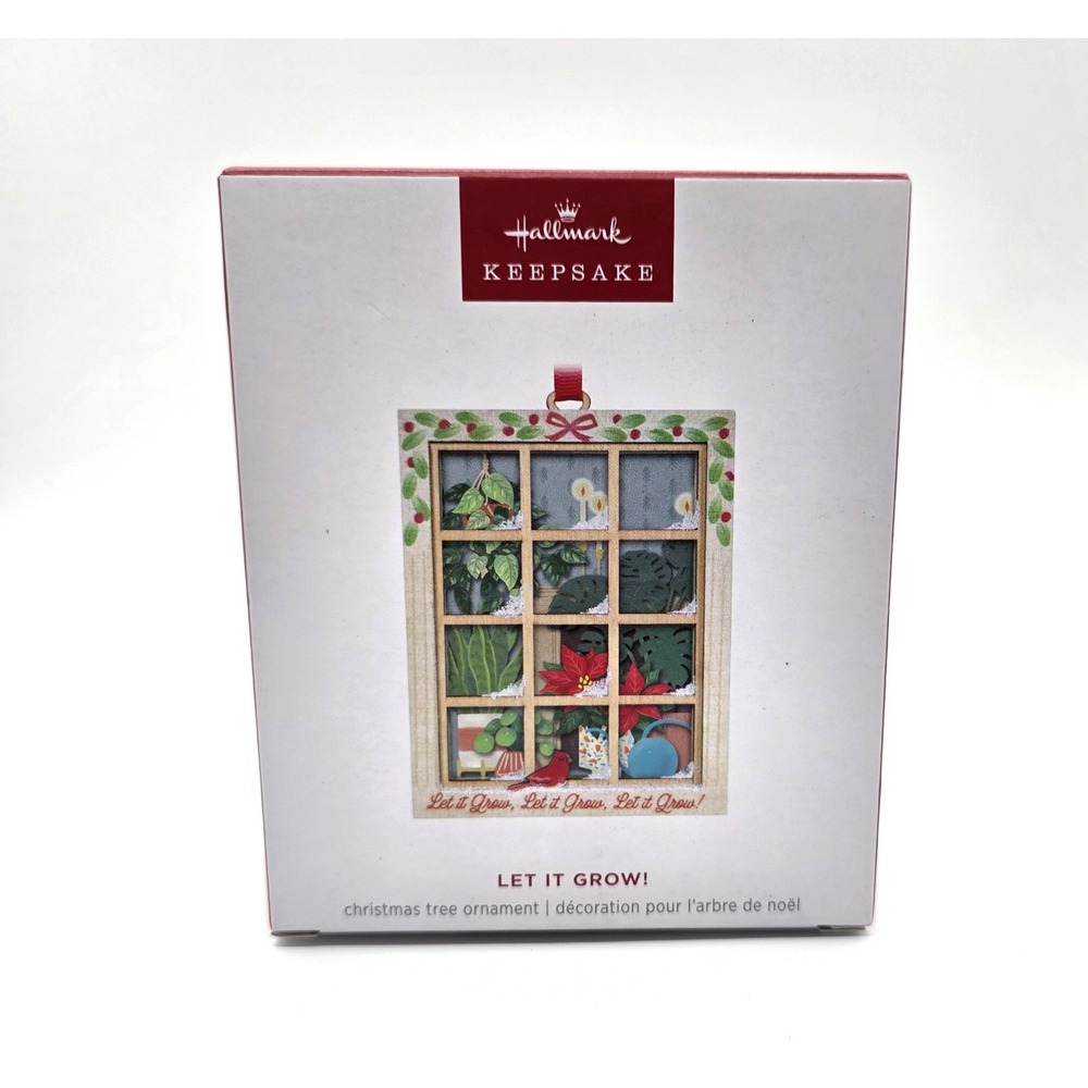 2024 Hallmark Let It Grow Garden Keepsake Christmas Tree Ornament‎ NEW